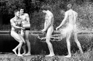 British Rowers in Naked Glory