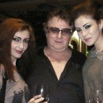 Michel Adam with babes