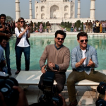 Anil Kapoor & Tom Cruise @ Taj Mahal