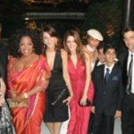 Oprah with Godrej Family and Khan Family and Hrithik Roshan