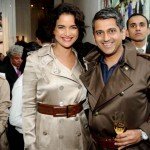 Sanjay Kapoor with Sushma Reddy in Burberry Trench