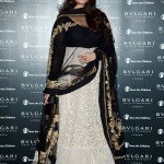 Aishwarya in Sabyasachi @ Bvlgari event
