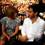 Anna Wintour with Marc Jacobs @ DIOR Couture