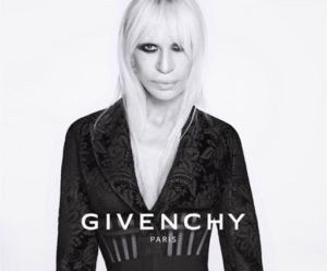 donatella in Givenchy Ad