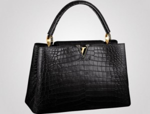 Louis-Vuitton-black-Crocodile-Capucines-bag-Spring-Summer-2014-509x390
