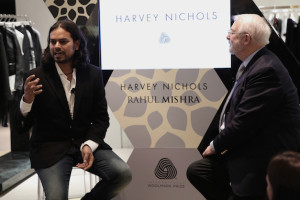 Rahul Mishra & Colin McDowell - Exclusive collection launch Harvey Nichols copy